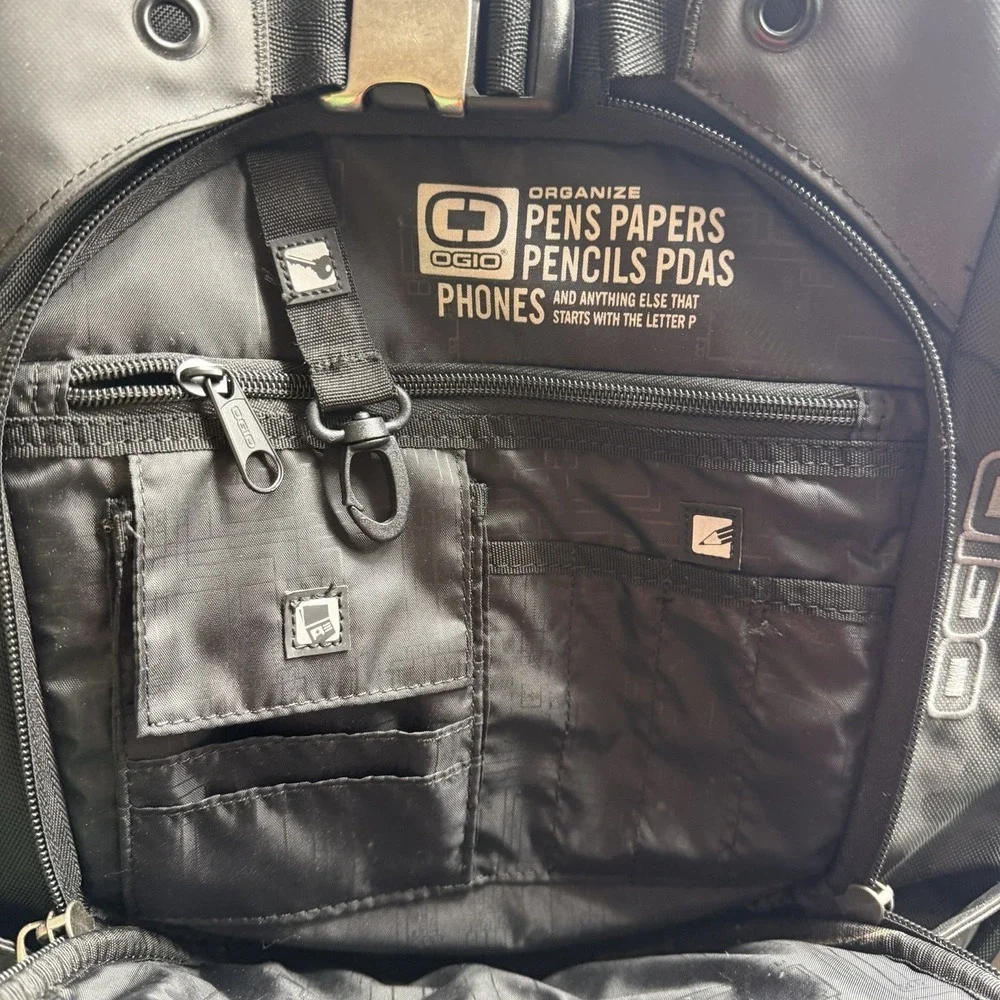 OGIO Squadron RSS Backpack Laptop Travel School bag Black